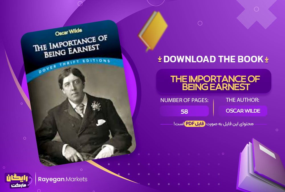 دانلود the book The Importance of Being Earnest رایگان